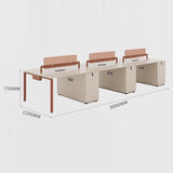Office desk, minimalist modern workstation desk, employee office furniture, staff desk