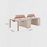 Office desk, minimalist modern workstation desk, employee office furniture, staff desk