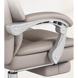 Boss chair, genuine leather computer chair, comfortable for home use, long sitting, nap taking, reclining, office chair, adjustable lumbar support, office chair
