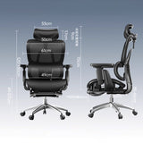 Office chairs, comfortable sedentary home lift computer chairs, universal wheel waist protection mesh staff conference chairs, staff chairs