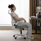 Ergonomic chair, waist protecting computer chair, comfortable sedentary office chair for home use, reclining gaming chair, and adjustable learning chair