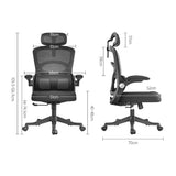 Ergonomic chair, waist protecting computer chair, comfortable sedentary office chair for home use, reclining gaming chair, and adjustable learning chair