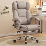Boss chair, genuine leather computer chair, comfortable for home use, long sitting, nap taking, reclining, office chair, adjustable lumbar support, office chair