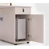 Office desk, minimalist modern workstation desk, employee office furniture, staff desk