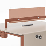 Office desk, minimalist modern workstation desk, employee office furniture, staff desk